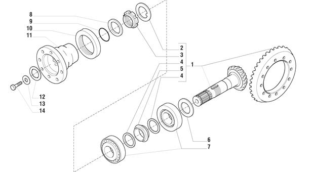 Carraro Axle Drawing for 141747, page 6