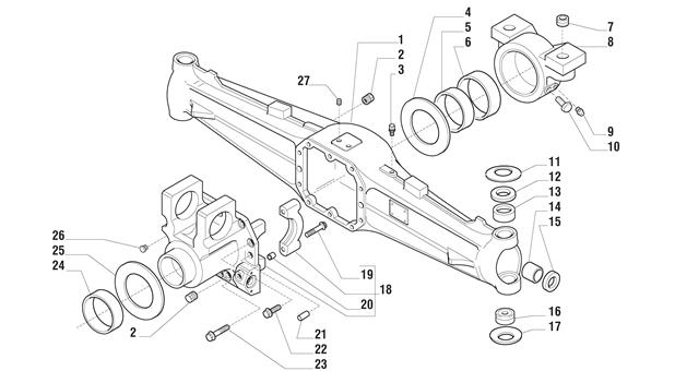 Carraro Axle Drawing for 141749, page 3