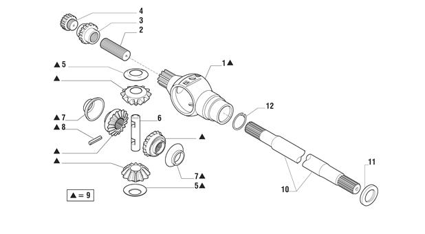 Carraro Axle Drawing for 142078, page 7