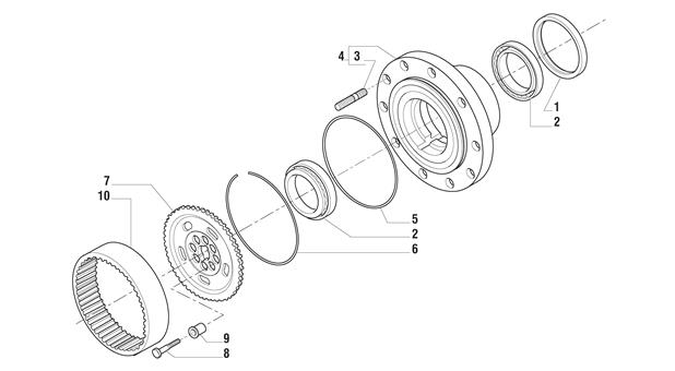 Carraro Axle Drawing for 142254, page 10