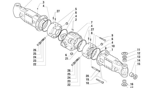 Carraro Axle Drawing for 142760, page 3