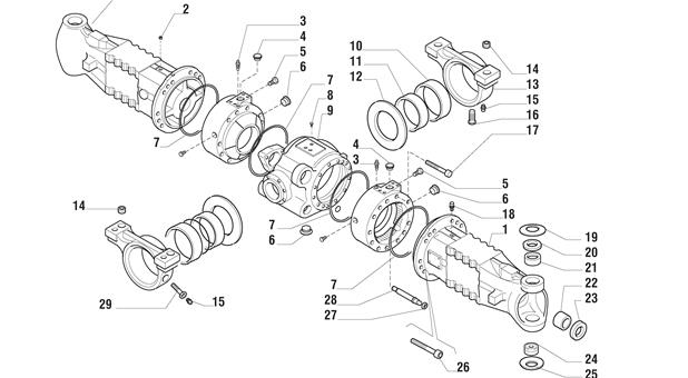 Carraro Axle Drawing for 142761, page 3