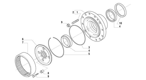 Carraro Axle Drawing for 142938, page 9