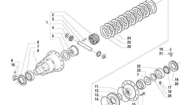 Carraro Axle Drawing for 143339, page 6