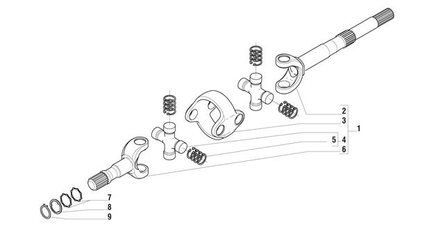 Carraro Axle Drawing for 143340, page 7