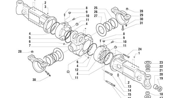 Carraro Axle Drawing for 144168, page 3