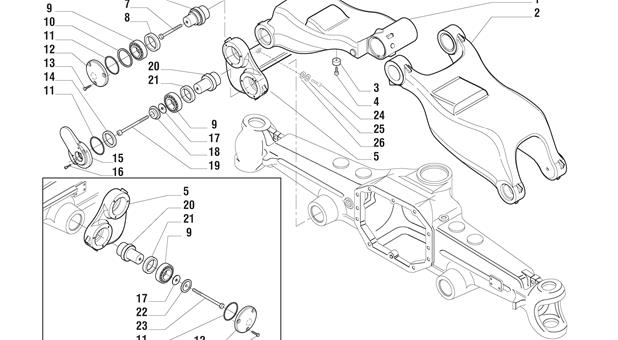 Carraro Axle Drawing for 144809, page 4