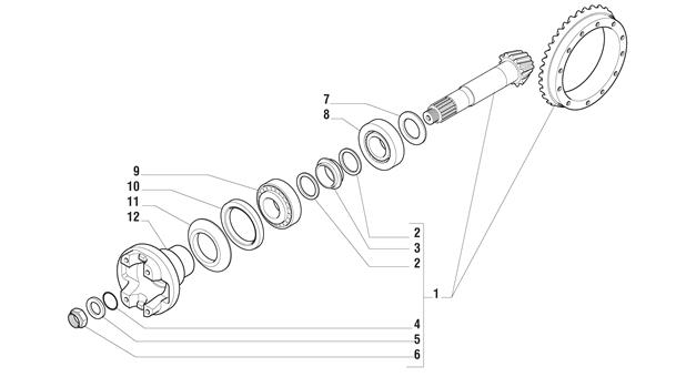 Carraro Axle Drawing for 144868, page 5