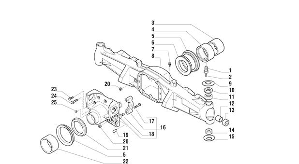 Carraro Axle Drawing for 146313, page 3