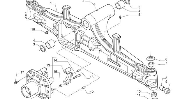 Carraro Axle Drawing for 146540, page 3