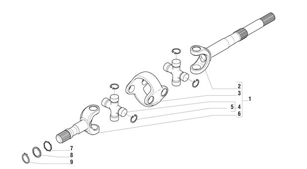 Carraro Axle Drawing for 146969, page 7