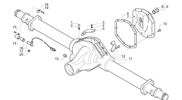 Carraro Axle Drawing for 147616, page 3