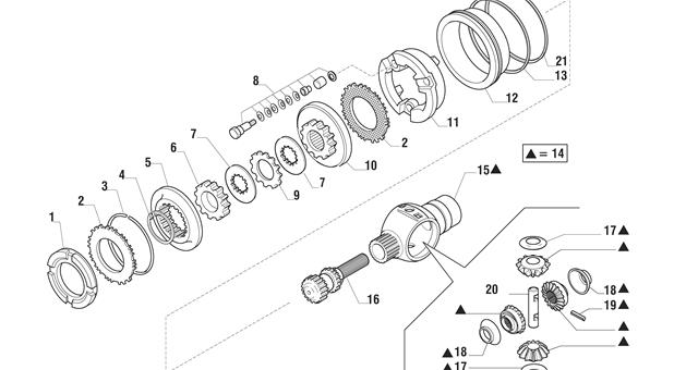 Carraro Axle Drawing for 148320, page 4