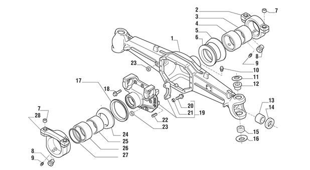 Carraro Axle Drawing for 138175, page 3