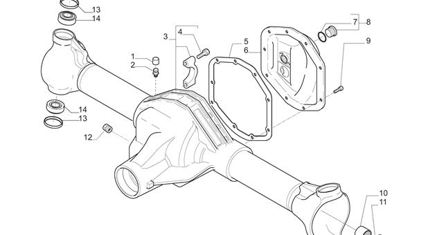 Carraro Axle Drawing for 148121, page 3