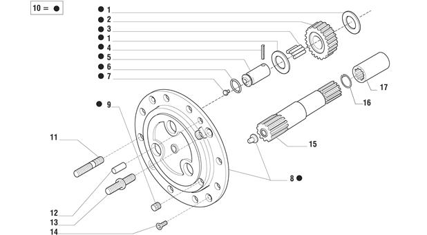 Carraro Axle Drawing for 132886, page 10