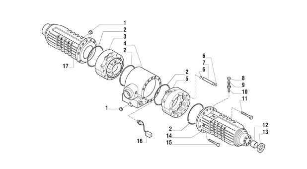 Carraro Axle Drawing for 132886, page 3