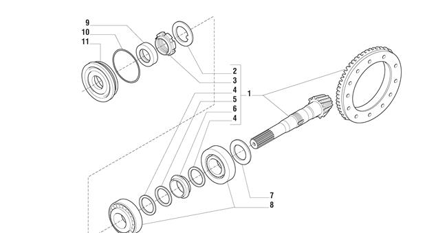 Carraro Axle Drawing for 132886, page 4