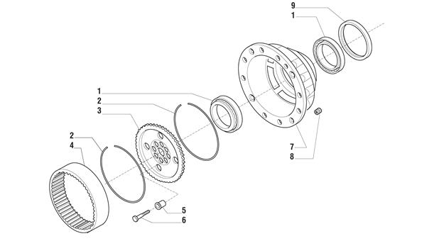 Carraro Axle Drawing for 132886, page 9