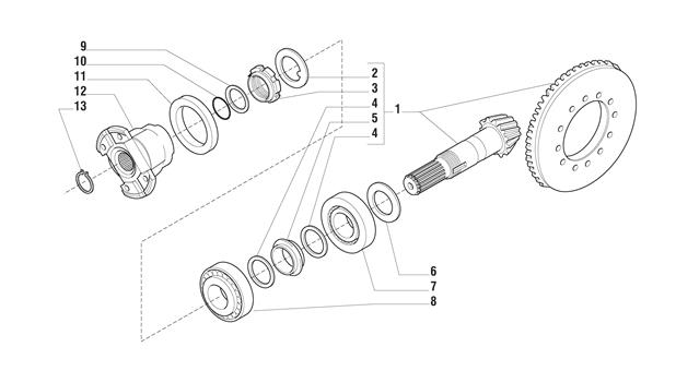 Carraro Axle Drawing for 136531, page 5