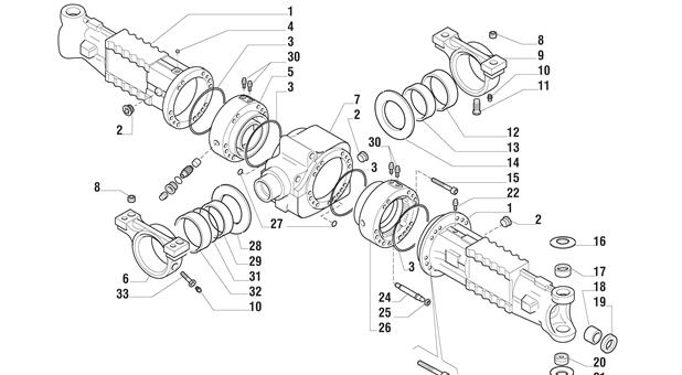 Carraro Axle Drawing for 136534, page 3