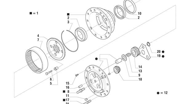 Carraro Axle Drawing for 140272, page 8