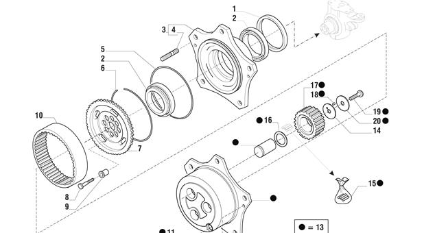 Carraro Axle Drawing for 140963, page 12