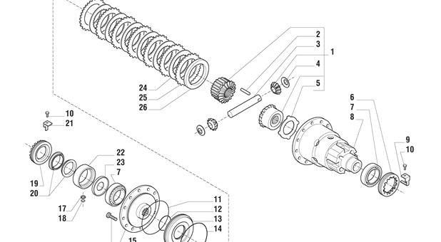 Carraro Axle Drawing for 141244, page 6