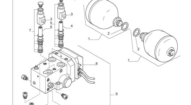 Carraro Axle Drawing for 141536, page 14