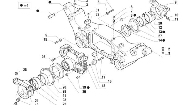 Carraro Axle Drawing for 142120, page 3