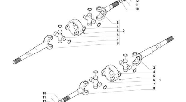 Carraro Axle Drawing for 142354, page 7