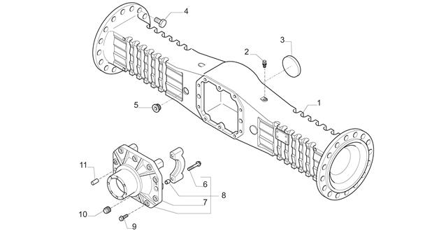 Carraro Axle Drawing for 147195, page 3