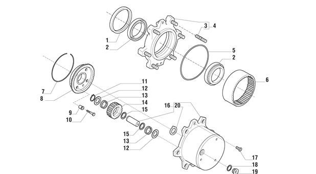 Carraro Axle Drawing for 149937, page 9