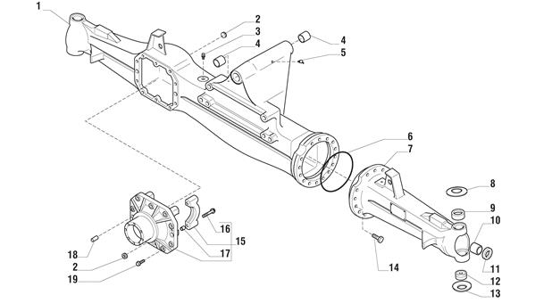 Carraro Axle Drawing for 139487, page 3