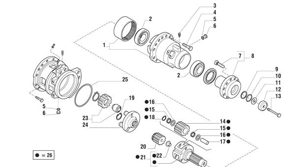 Carraro Axle Drawing for 143782, page 3