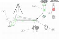 Drawing for Telehoist Skiploader model CH18 Hydraulics