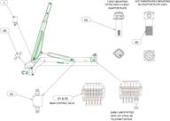 Drawing for Telehoist Skiploader model CH305ES EXTRA PR Hydraulics