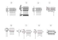 Drawing for MacLift Skiploader model COMPACT Main Valves