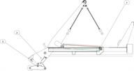 Drawing for MacLift Skiploader model 16/19DA Seal Kits