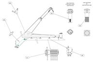 Drawing for Telehoist Skiploader model CH18prS Hydraulics